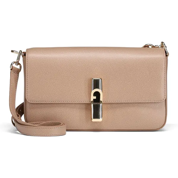 FURLA FURLA Torba za čez ramo 'Iride'  temno siva