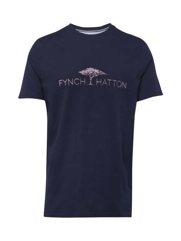 FYNCH-HATTON FYNCH-HATTON Majica  marine / večbarvno lila / pastelno roza