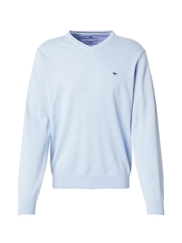 FYNCH-HATTON FYNCH-HATTON Pulover  svetlo modra