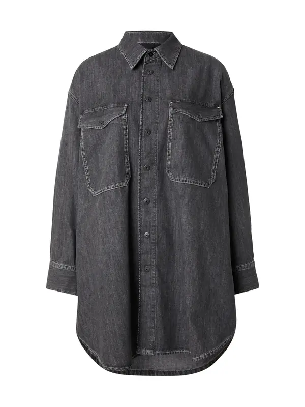 G-STAR G-STAR Dolga srajca  črn denim