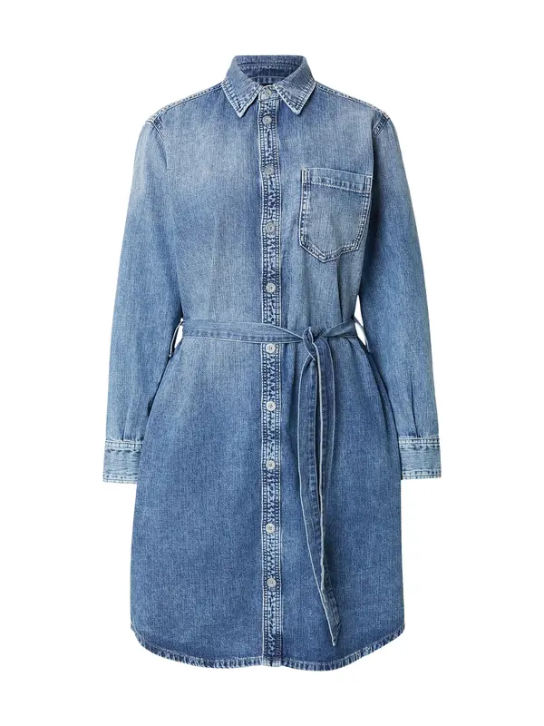G-STAR G-STAR Dolga srajca  moder denim