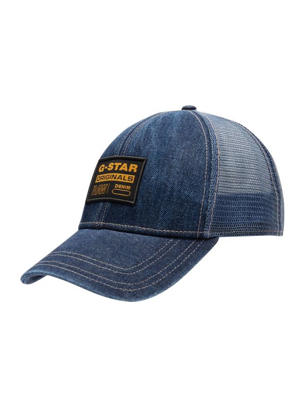 G-STAR G-STAR Kapa  moder denim / zlato-rumena / črna