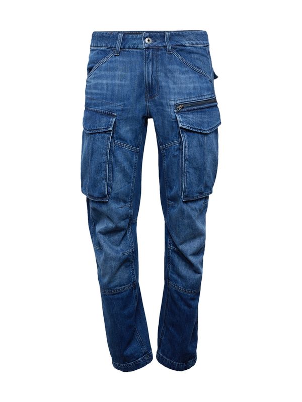 G-STAR G-STAR Kargo hlače  moder denim