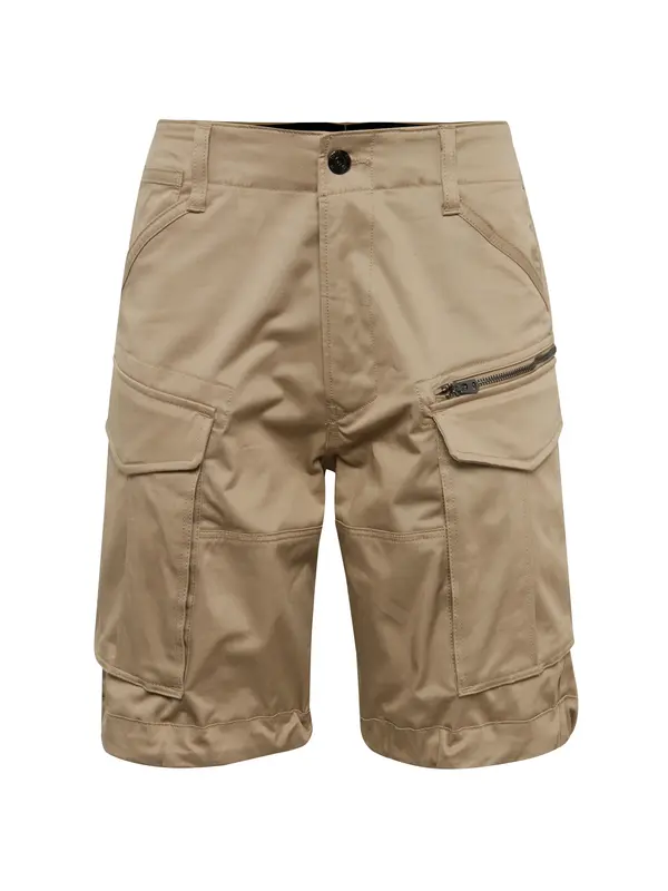 G-STAR G-STAR Kargo hlače 'Zip Relaxed Short'  bež