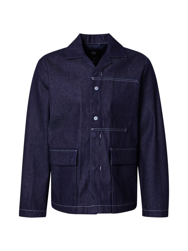 G-STAR G-STAR Prehodna jakna 'Marseille'  temno modra