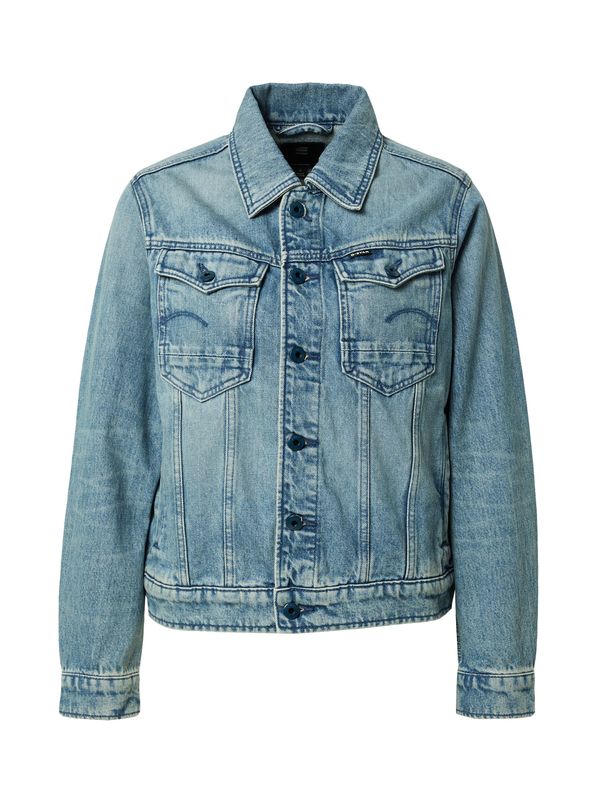 G-STAR G-STAR Prehodna jakna  moder denim