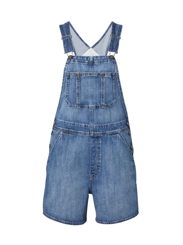 G-Star RAW G-Star RAW Kavbojke z naramnicami  modra