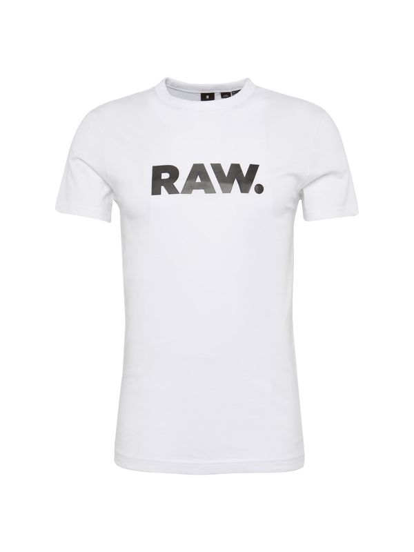 G-Star RAW G-Star RAW Majica  črna / bela