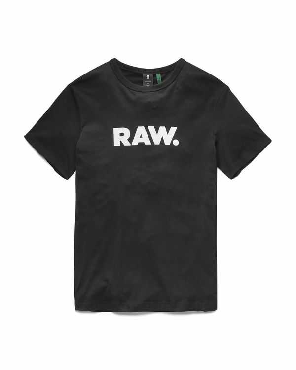 G-Star RAW G-Star RAW Majica 'Holorn'  črna / bela