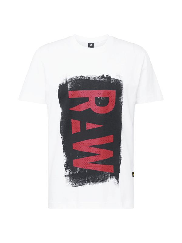 G-Star RAW G-Star RAW Majica  rdeča / črna / bela