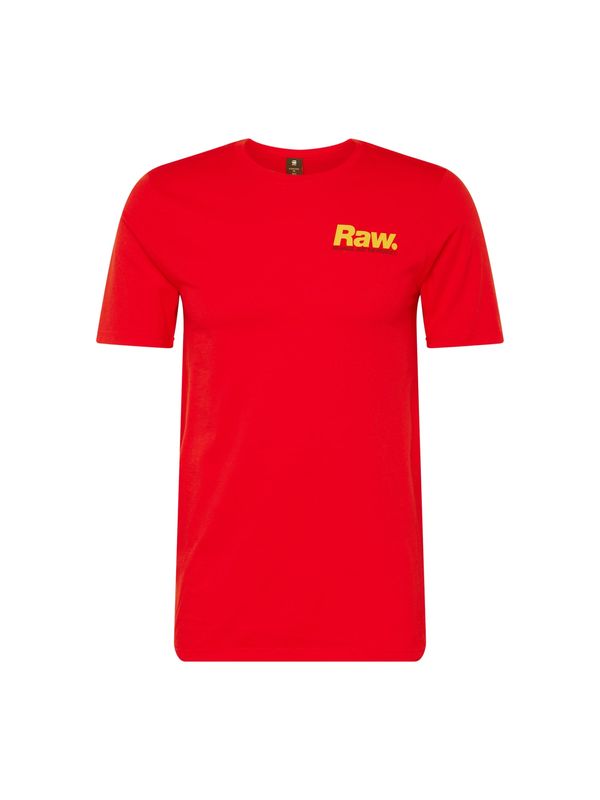 G-Star RAW G-Star RAW Majica  rumena / rdeča