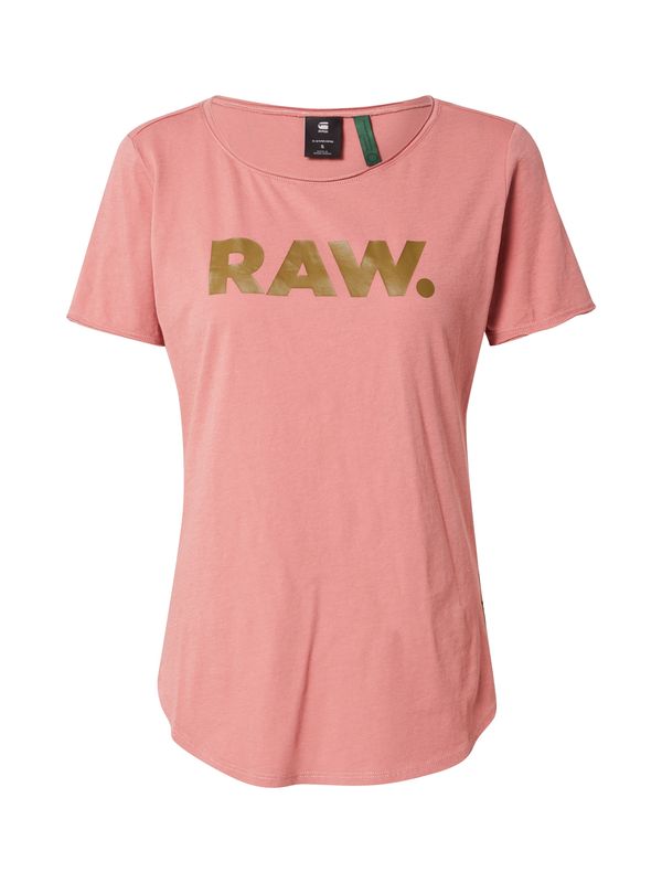 G-Star RAW G-Star RAW Majica  zlata / roza