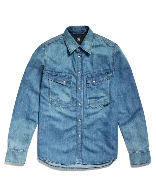 G-STAR G-STAR Srajca 'Dakota'  moder denim