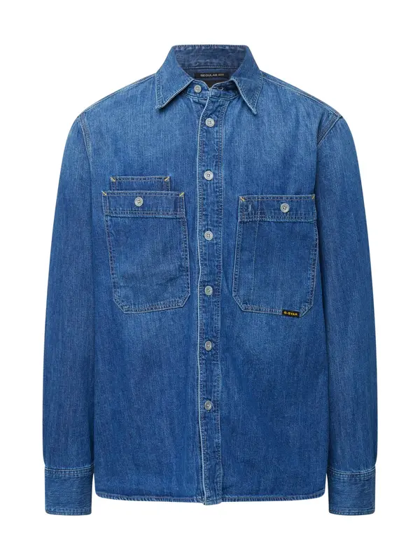 G-STAR G-STAR Srajca 'Nimes'  moder denim