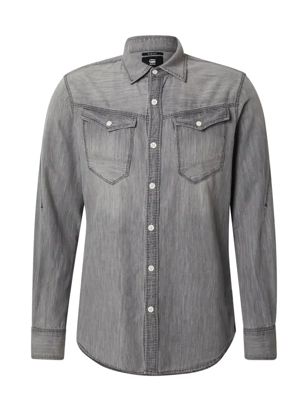 G-STAR G-STAR Srajca  siv denim
