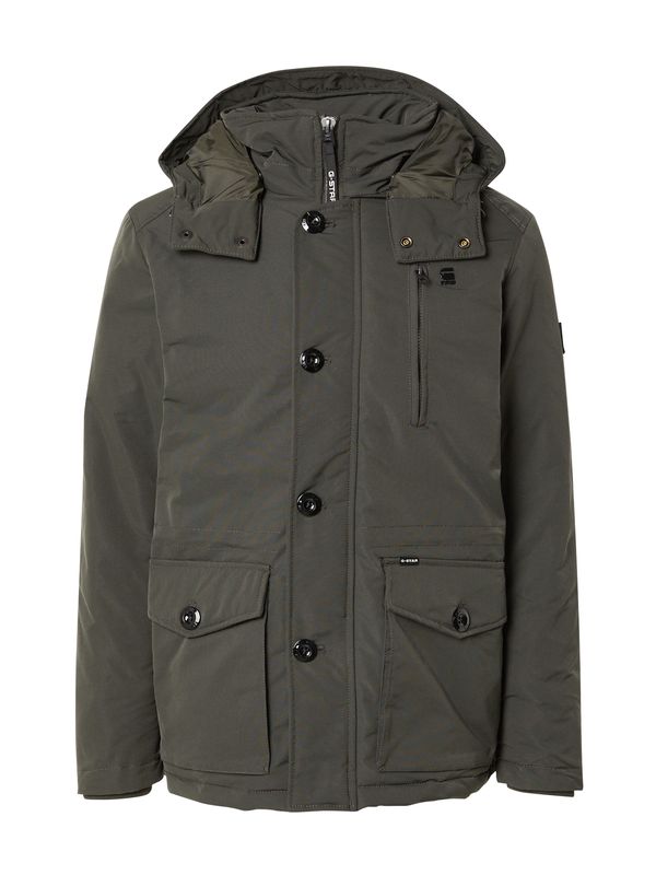 G-STAR G-STAR Zimska jakna 'Vodan'  temno siva