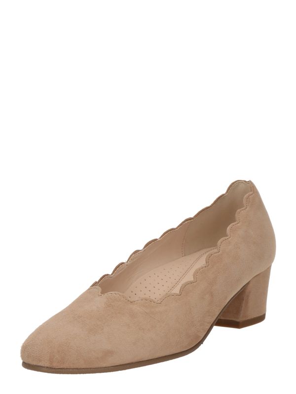 GABOR GABOR Čevlji s peto  bež