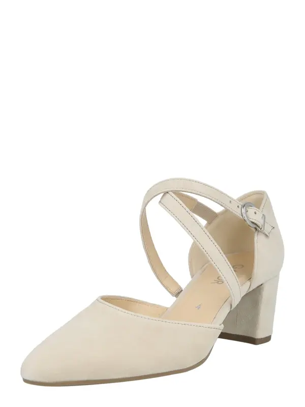 GABOR GABOR Čevlji s peto  bež