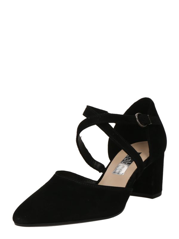 GABOR GABOR Čevlji s peto  črna