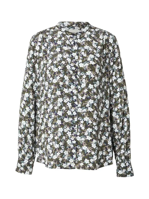 GANT GANT Bluza  ecru / encijan / oliva / bela