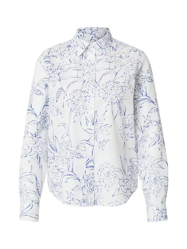 GANT GANT Bluza  modra / bela