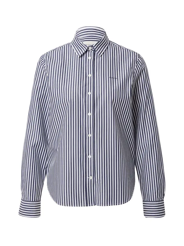 GANT GANT Bluza  nočno modra / off-bela