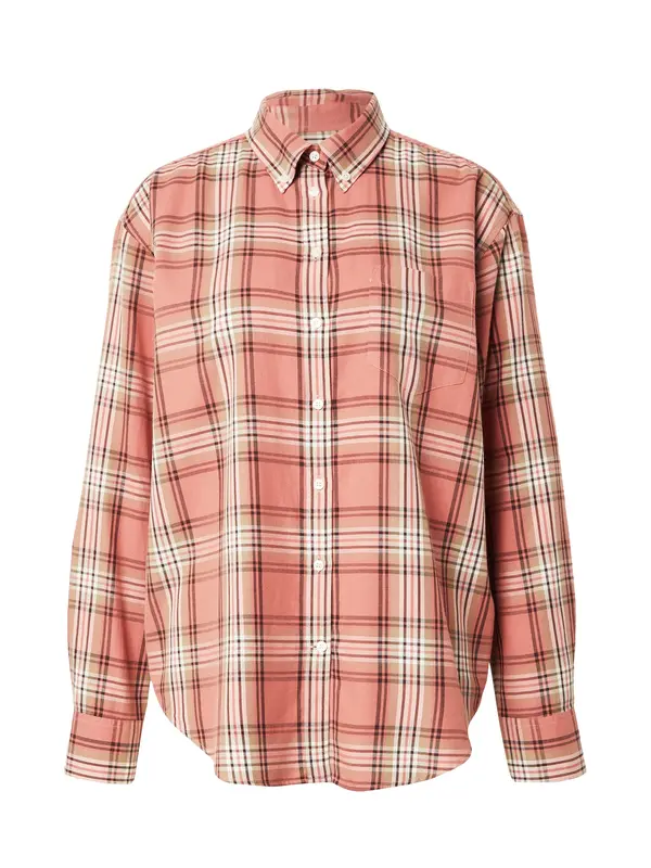 GANT GANT Bluza  oliva / roza / črna