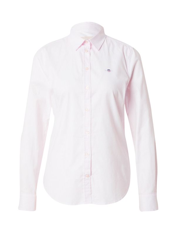 GANT GANT Bluza  pastelno roza / bela