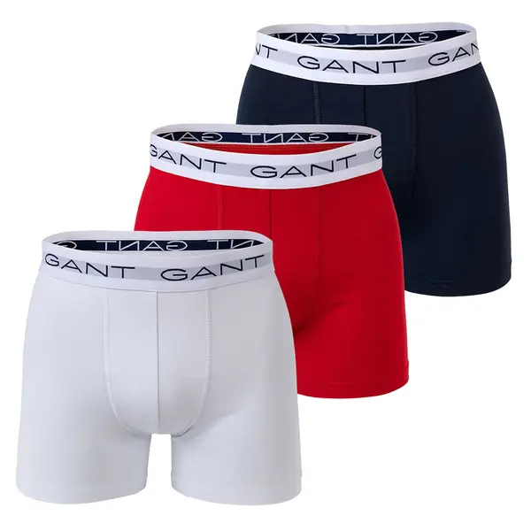 GANT GANT Boksarice  modra / svetlo rdeča / bela