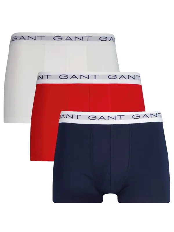 GANT GANT Boksarice  temno modra / živo rdeča / bela