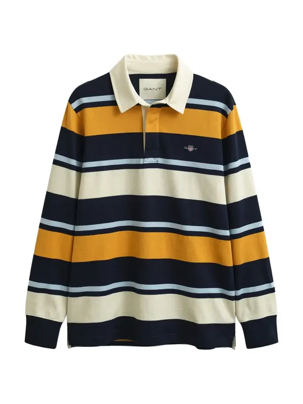 GANT GANT Majica  svetlo modra / temno modra / kari / off-bela