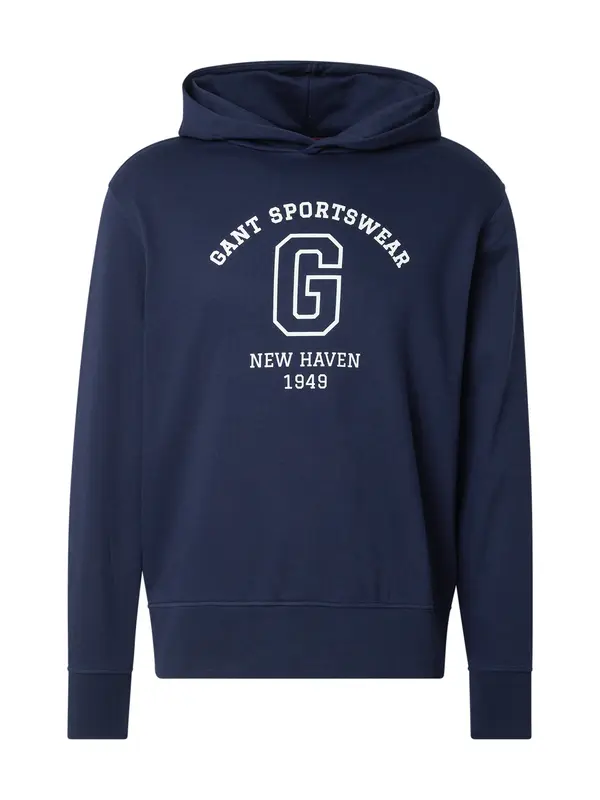GANT GANT Majica  temno modra / bela
