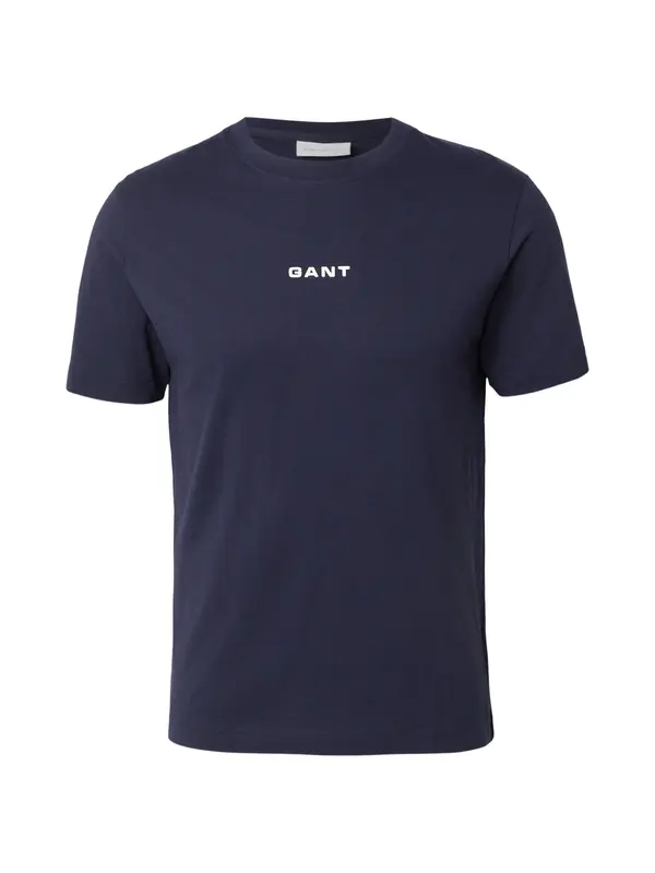 GANT GANT Majica  temno modra / bela
