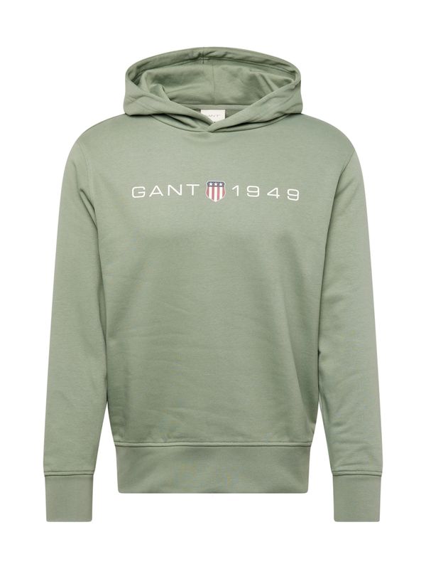 GANT GANT Majica  temno modra / pastelno zelena / rdeča / bela