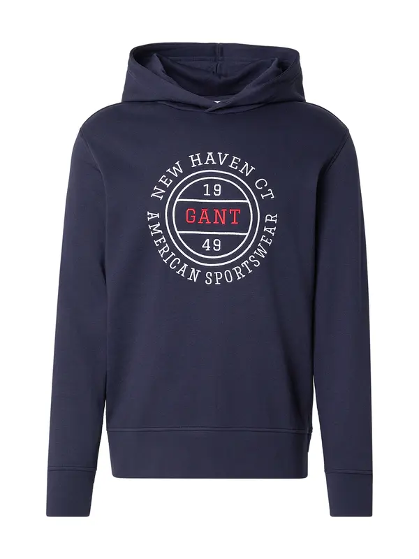 GANT GANT Majica  temno modra / rdeča / bela