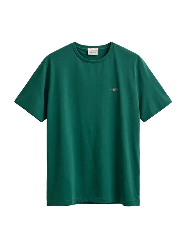 GANT GANT Majica  temno zelena