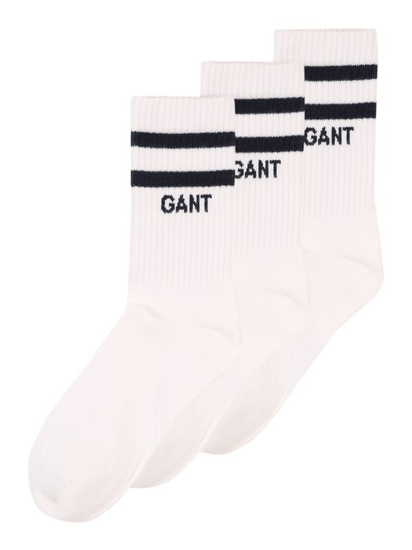 GANT GANT Nogavice  nočno modra / bela