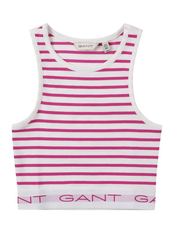 GANT GANT Top  roza / bela