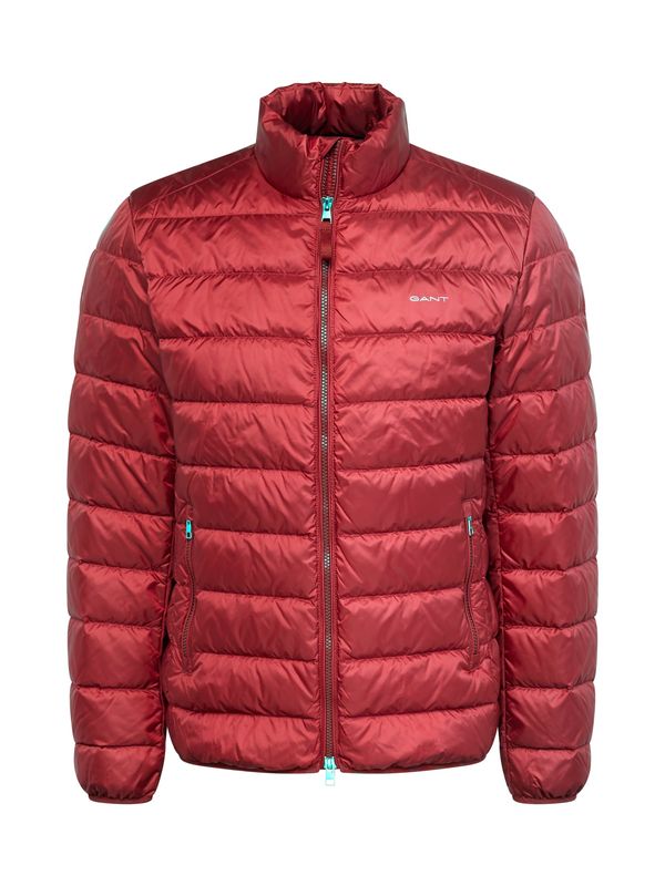 GANT GANT Zimska jakna  siva / rdeča