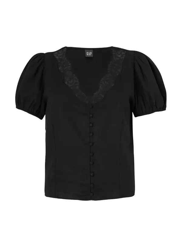 GAP GAP Bluza  črna