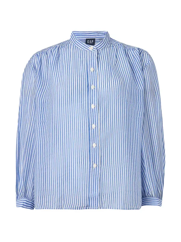 GAP GAP Bluza  dimno modra / kraljevo modra / bela