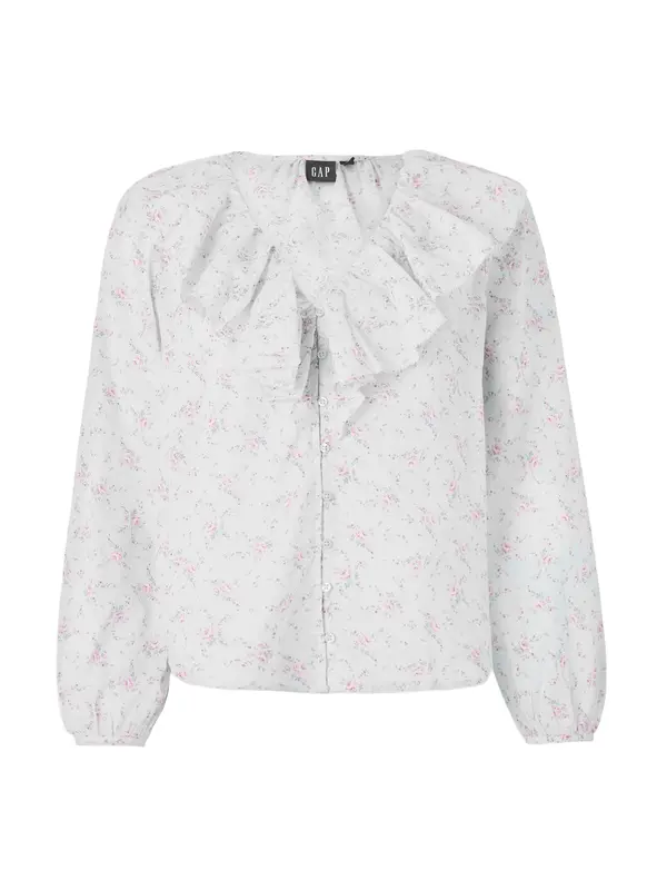 GAP GAP Bluza  kaki / pastelno zelena / lila / orhideja