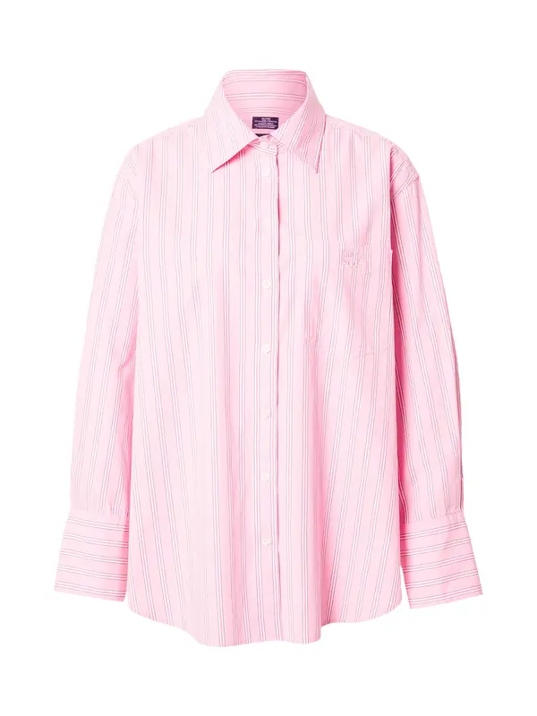 GAP GAP Bluza  roza / bela