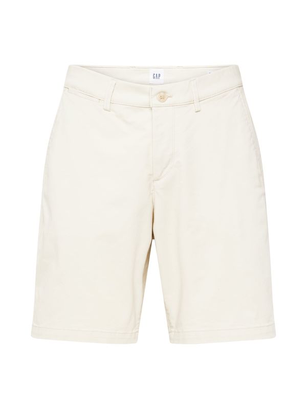 GAP GAP Chino hlače 'ESSENTIAL'  slonovina