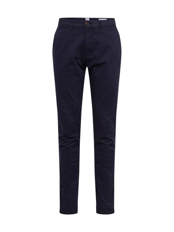 GAP GAP Chino hlače 'V-ESSENTIAL'  mornarska