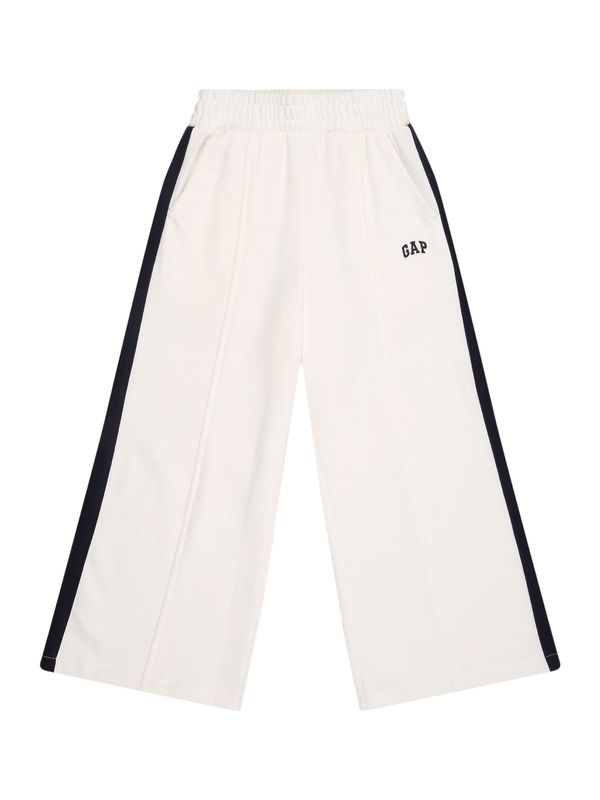 GAP GAP Hlače 'AMERICANA'  črna / bela