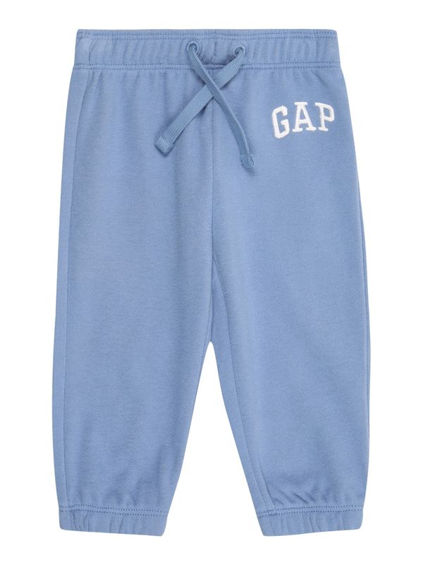 GAP GAP Hlače  golobje modra / bela