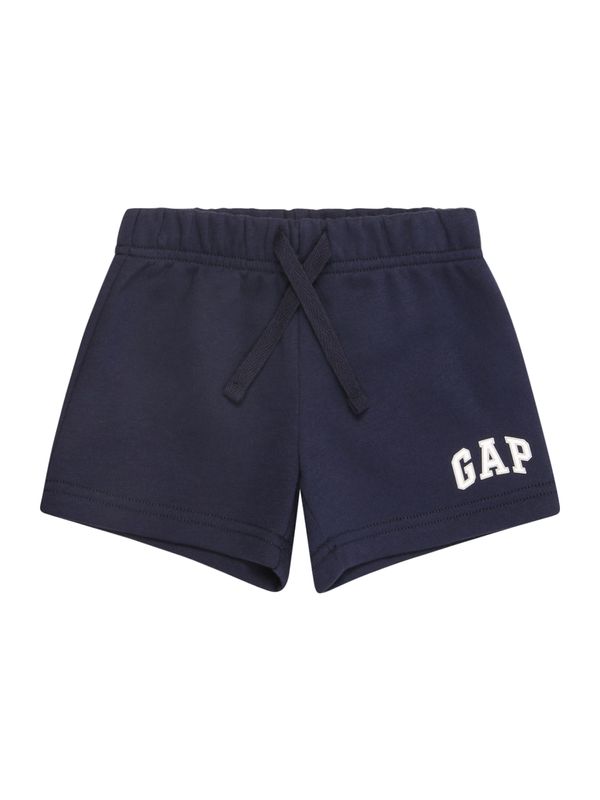 GAP GAP Hlače  mornarska / bela