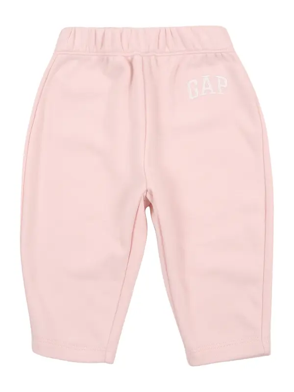GAP GAP Hlače  pastelno roza / bela