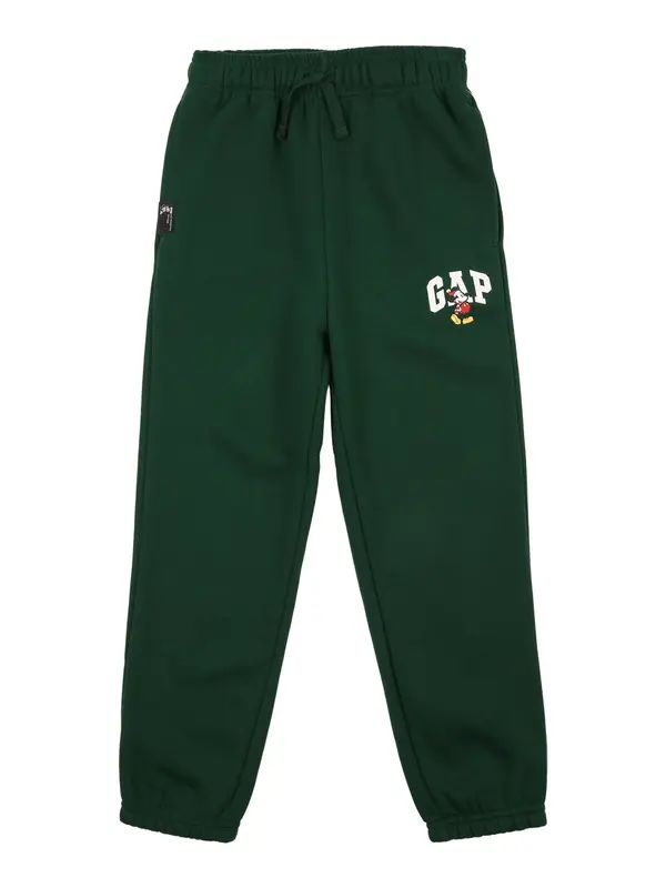 GAP GAP Hlače  rumena / temno zelena / rdeča / bela